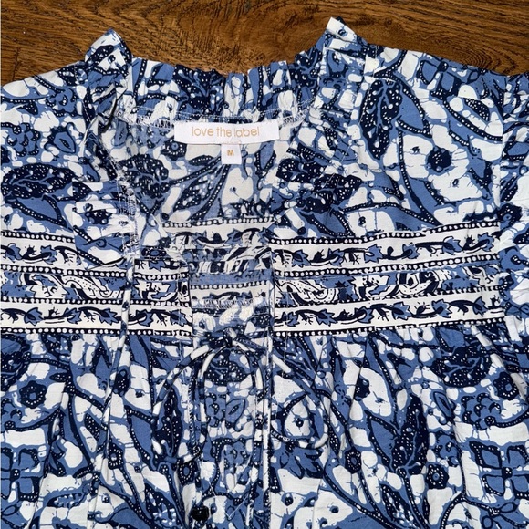Anthropologie Love The Label Floral Blouse - Picture 6 of 9